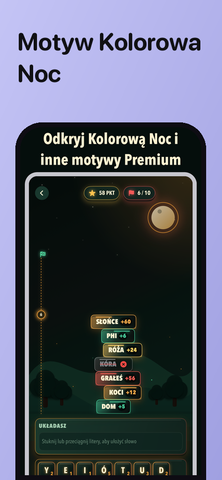 Motyw Kolorowa Noc w Lettower