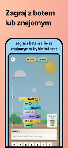 Rozgrywka hot-seat z botem w Lettower